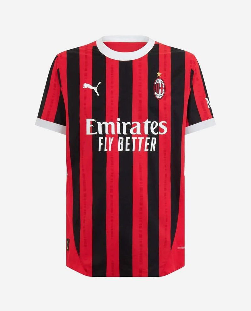 Camisa AC Milan Home  24/25 - PUMA Torcedor Masculina - Lançamento