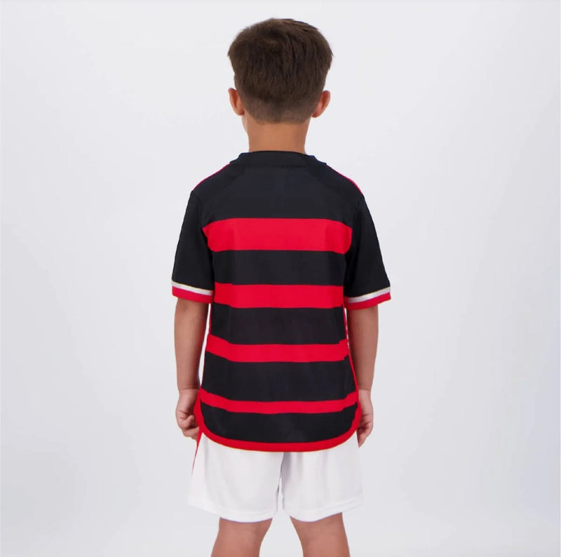 Kit Infantil Flamengo Home 24/25 - Adidas lançamento