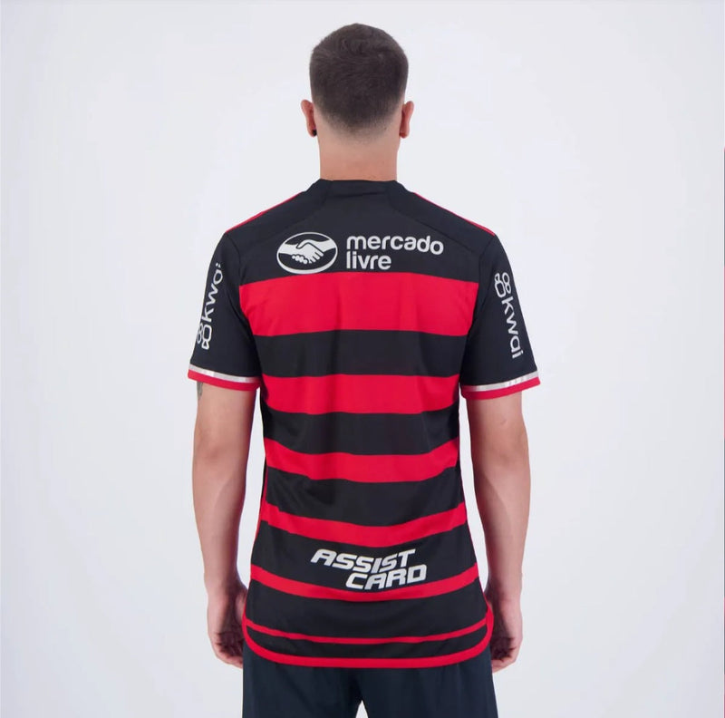 Camisa Flamengo Home + Patrocínio 24/25- Versão Torcedor Lançamento