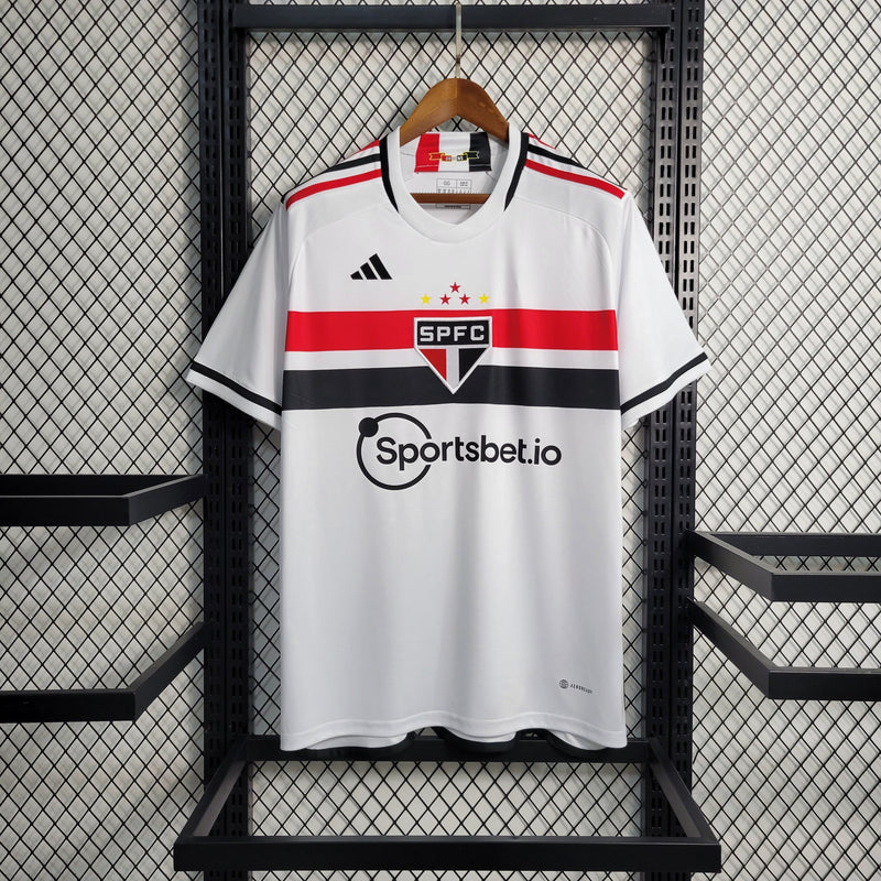 Camisa São Paulo Home 23/24 - Adidas Torcedor Masculina - Lançamento - My Store