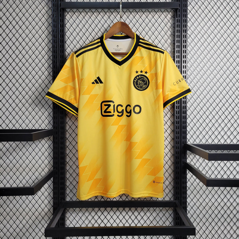 Camisa Ajax Yellow 23/24 - Adidas Torcedor Masculina - My Store