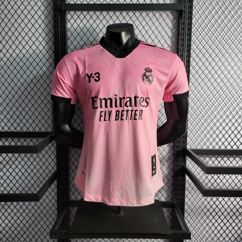 Camisa Real Madrid Edição Especial Y3 Rosa 22/23 - Versão Jogador - My Store