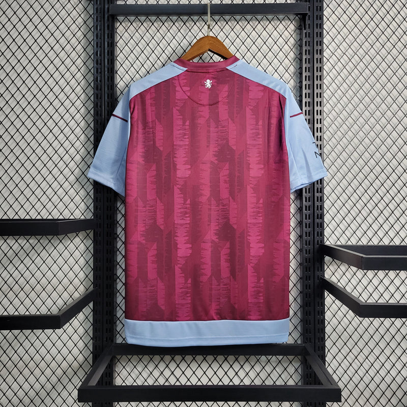 Camisa Aston Villa Home 23/24 Castore Torcedor Masculina - Lançamento - My Store