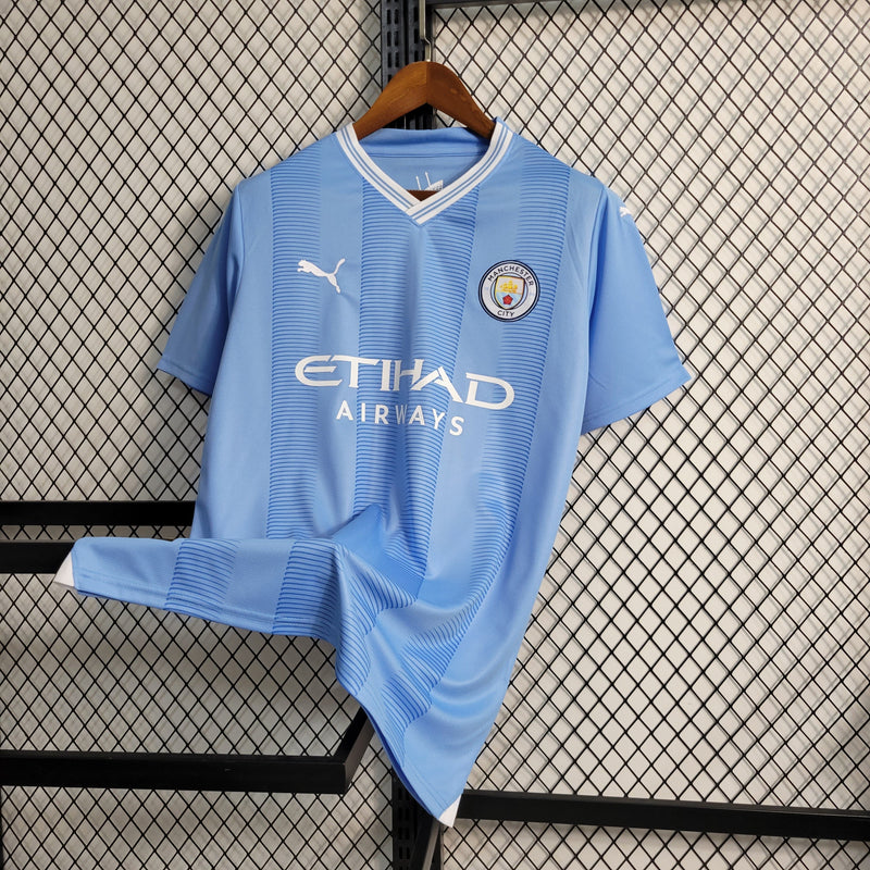 Camisa Manchester City Home 23/24 - Puma Torcedor Masculina - Lançamento - My Store