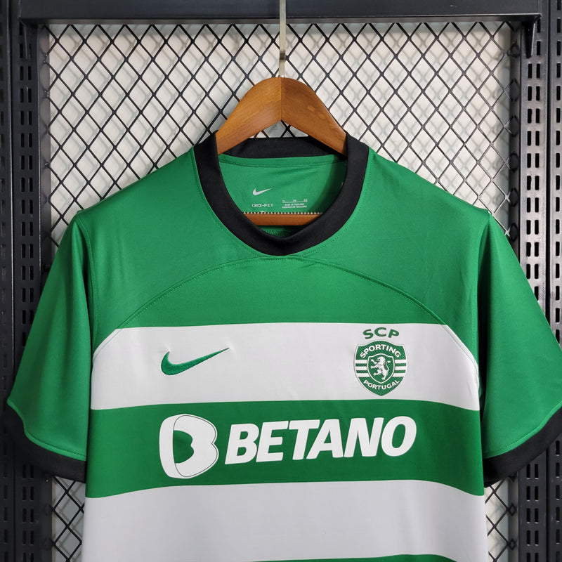 Camisa Sporting Home 23/24 - Nike Torcedor Masculina - Lançamento - My Store