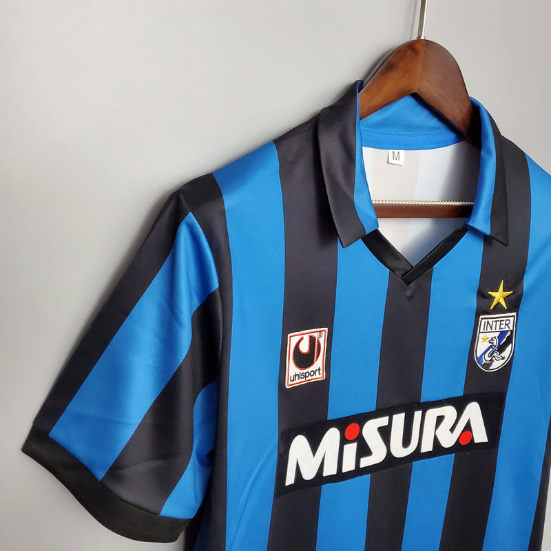 Camisa Inter de Milão Titular 88/90 - Versão Retro - My Store