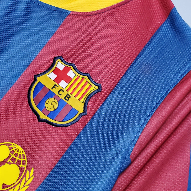 Camisa Barcelona Titular 10/11 - Versão Retro - My Store