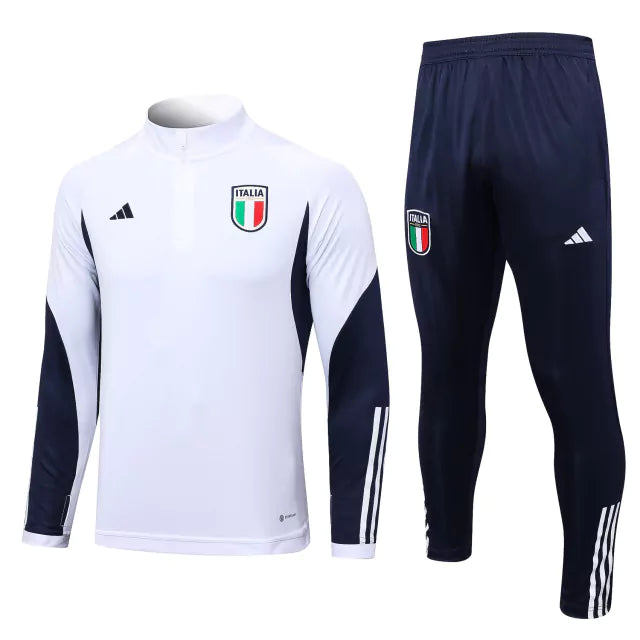 Conjunto de Treino Italia 23/24 Branco - My Store