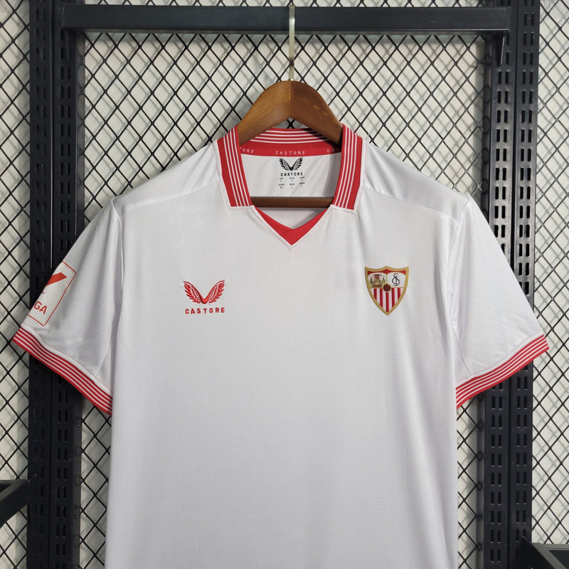 Camisa Sevilla Home 23/24 Castore Torcedor Masculina - My Store