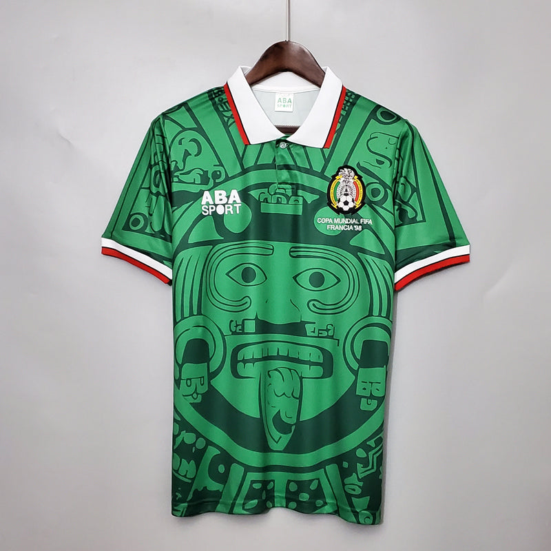 Camisa México Titular 1998 - Versão Retro - My Store