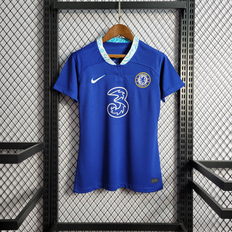 Camisa Chelsea Titular 22/23 - Versão Feminina - My Store