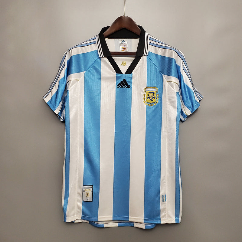 Camisa Argentina Titular 1998 - Versão Retro - My Store