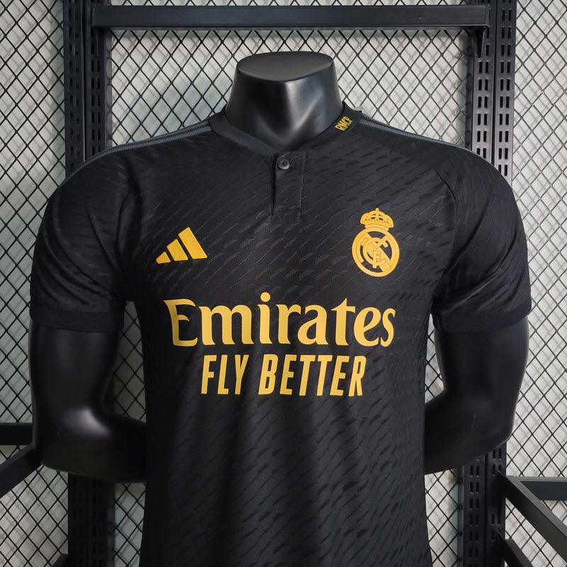 Camisa Real Madrid Away Preta III 23/24 - Versão Jogador Masculina - My Store