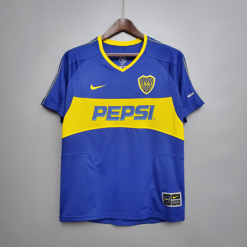 Camisa Boca Juniors Titular 03/04 - Versão Retro - My Store