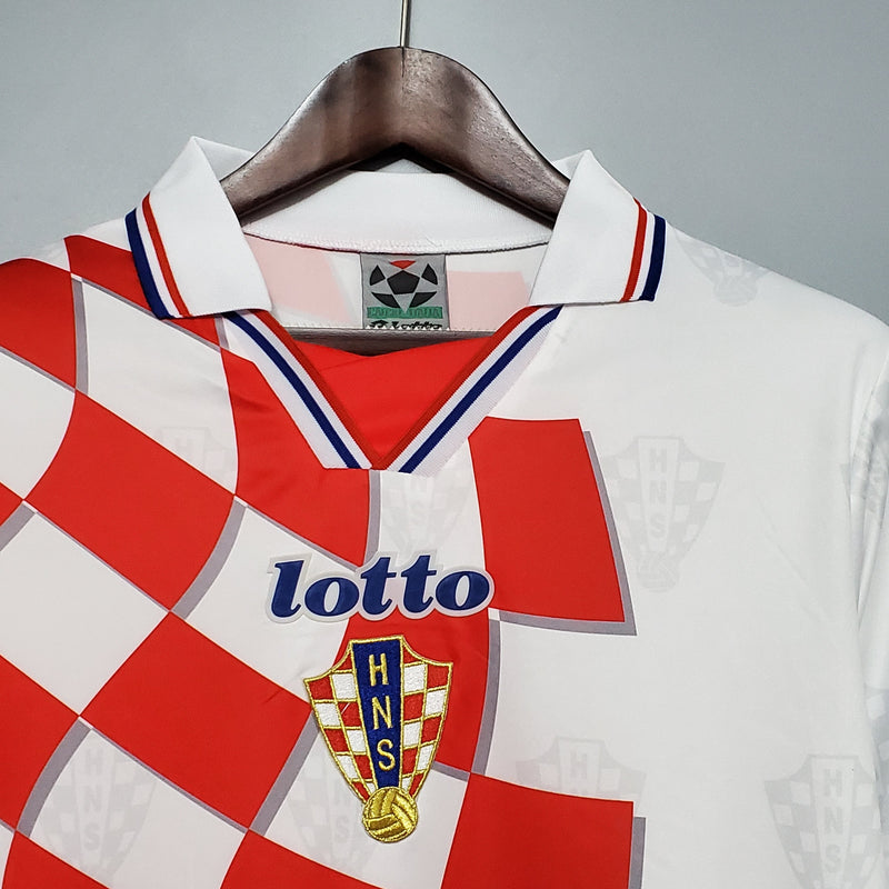 Camisa Croácia 1998 Titular - Versão Retro - My Store