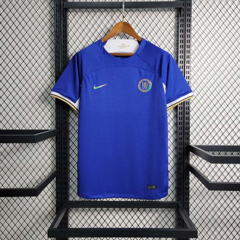 Camisa Chelsea Home 23/24 - Nike Torcedor Masculina - Lançamento - My Store