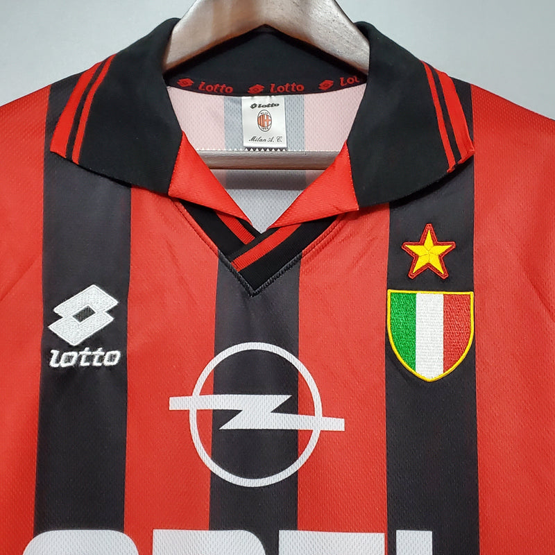 Camisa Milan Titular 96/97 - Versão Retro - My Store