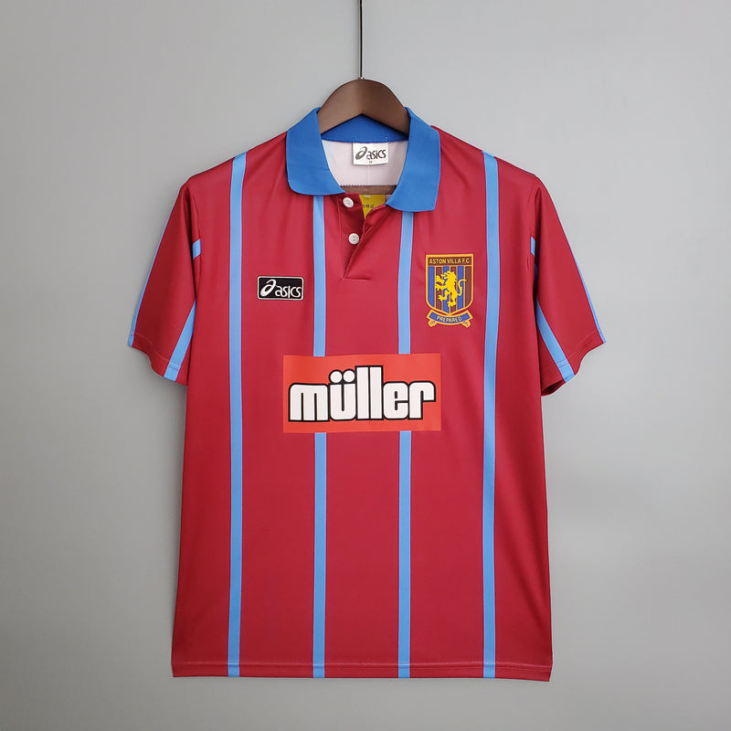 Camisa Aston Villa Titular 93/95 - Versão Retro - My Store