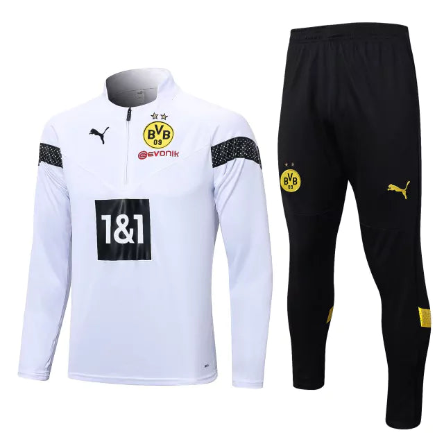 Conjunto de Treino do Dortmund 22/23 Branco - My Store