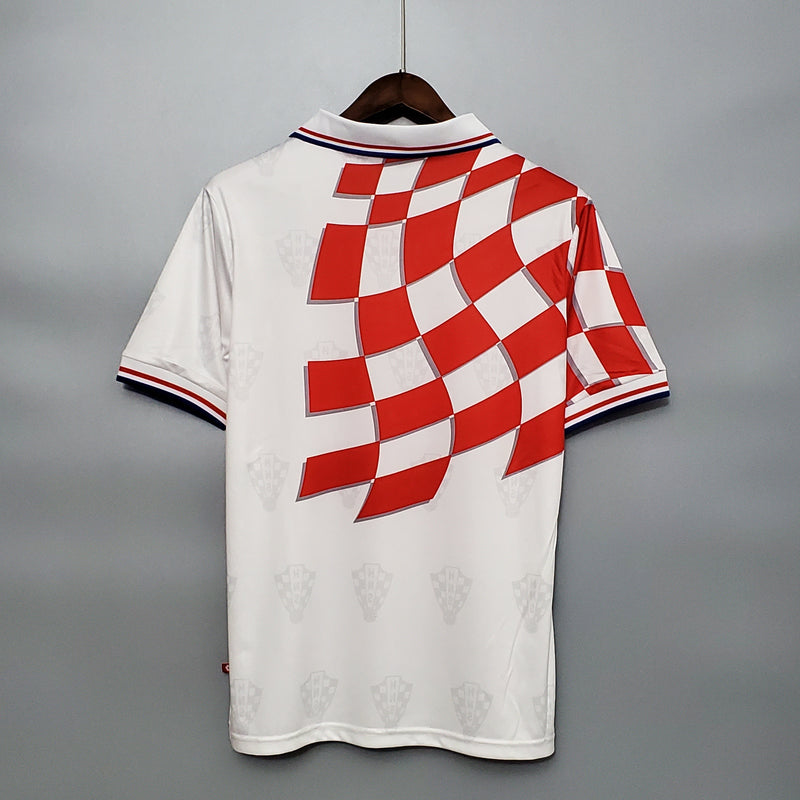 Camisa Croácia 1998 Titular - Versão Retro - My Store