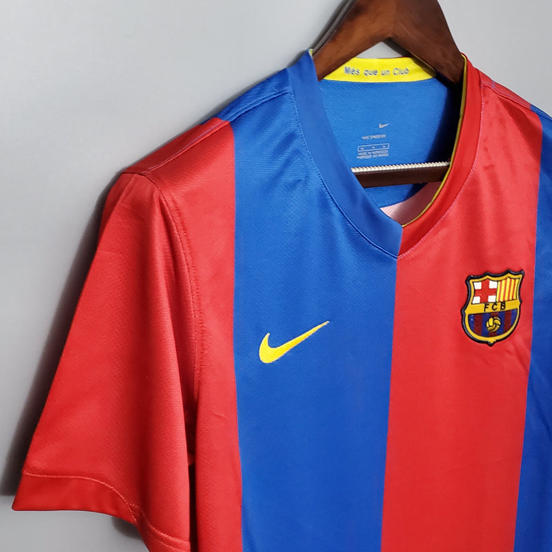 Camisa Barcelona Titular 06/07 - Versão Retro - My Store