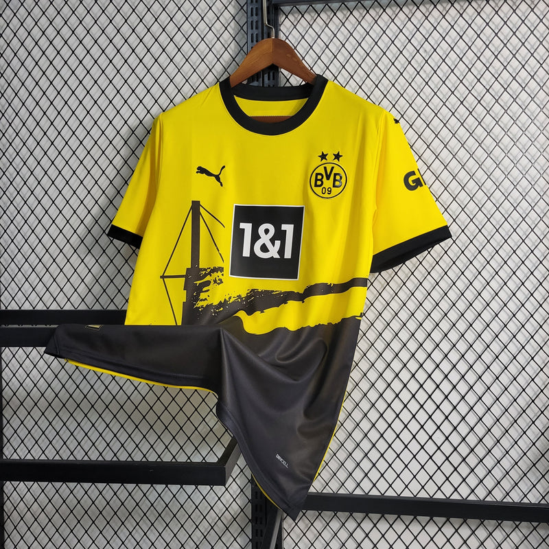 Camisa Borussia Dortmund Home 23/24 - Puma Torcedor Masculina - Lançamento - My Store