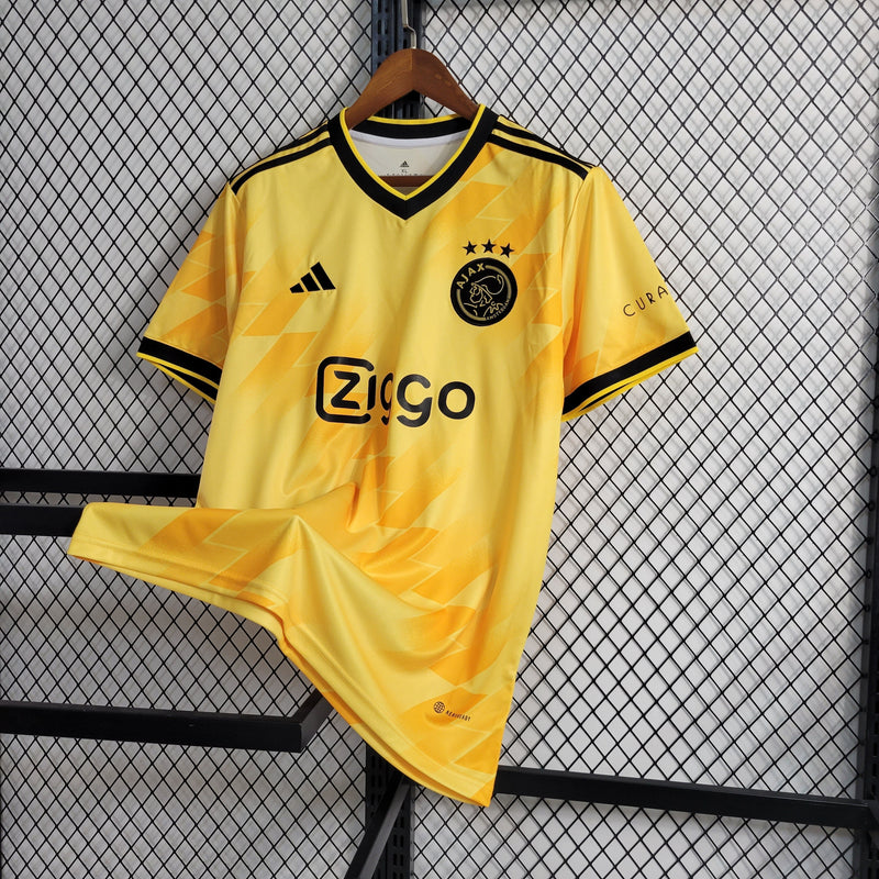 Camisa Ajax Yellow 23/24 - Adidas Torcedor Masculina - My Store