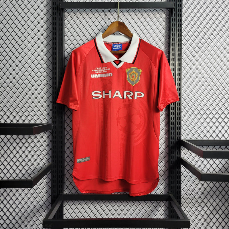 Camisa Manchester United Titular 1999 - Versão Retro - My Store