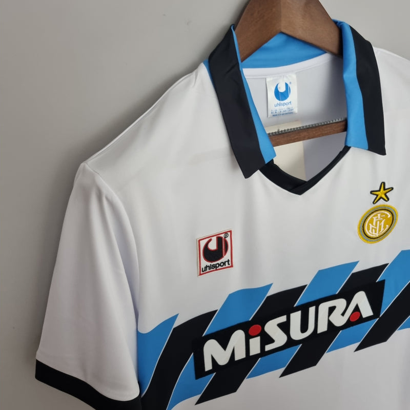 Camisa Inter de Milão Reserva 90/91 - Versão Retro - My Store