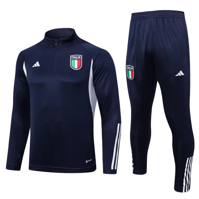 Conjunto de Treino Italia 23/24 Azul Safira - My Store