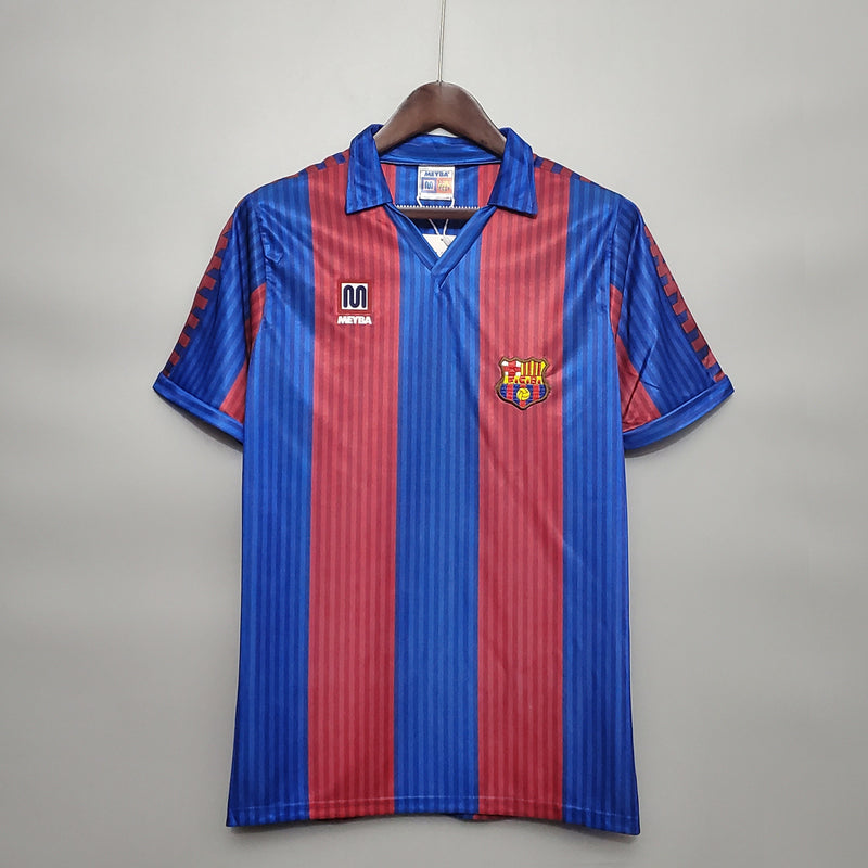 Camisa Barcelona Titular 90/91 - Versão Retro - My Store