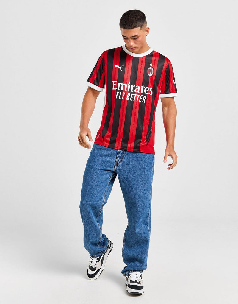 Camisa AC Milan Home  24/25 - PUMA Torcedor Masculina - Lançamento