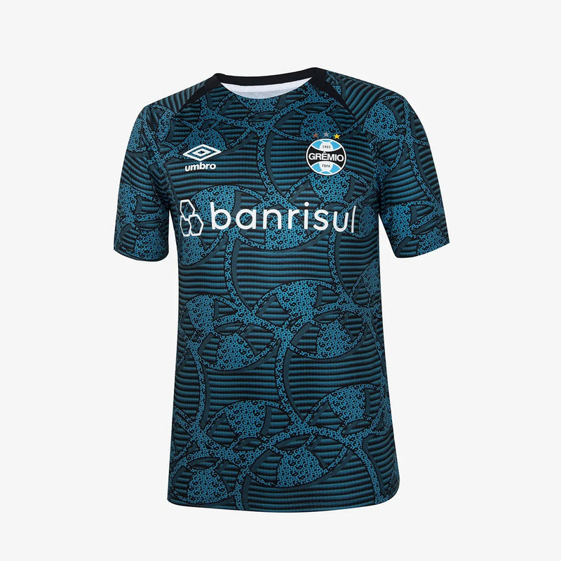 Camisa Grêmio Pre-Jogo 24/25 - Umbro Torcedor Masculina - Lançamento