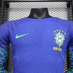 Camisa Brasil manga longa  22/23 Nike - Versão jogador lançamento