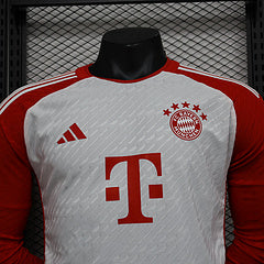 Camisa  bayern de Munique manga longa  23/24 Adidas - Versão jogador lançamento