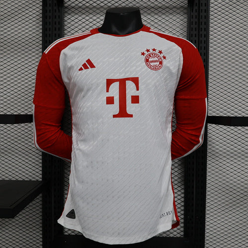 Camisa  bayern de Munique manga longa  23/24 Adidas - Versão jogador lançamento