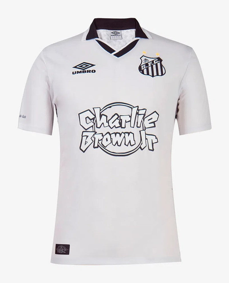 Camisa Santos Edição Especial  Racionais Branca  Torcedor