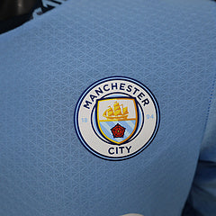 Camisa Manchester City manga longa  24/25 Puma - Versão jogador lançamento